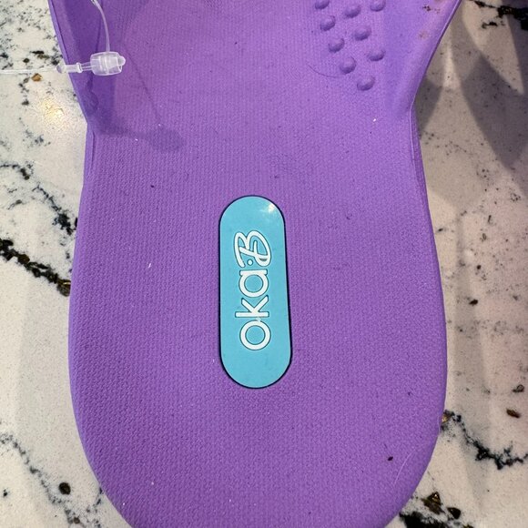 Oka-B Millie Flip flops	Iris Size 11 - Picture 5 of 6